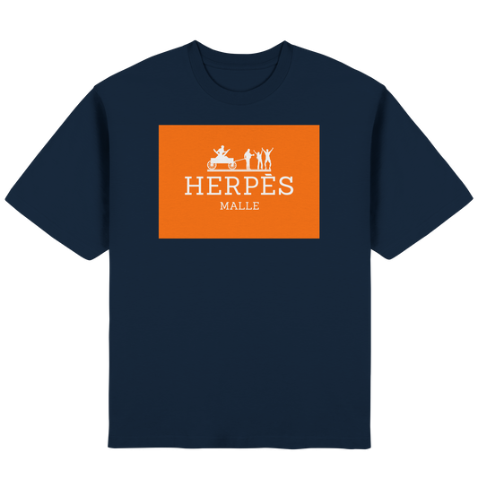 Herpés Malle - Streetwear Oversized T-Shirt