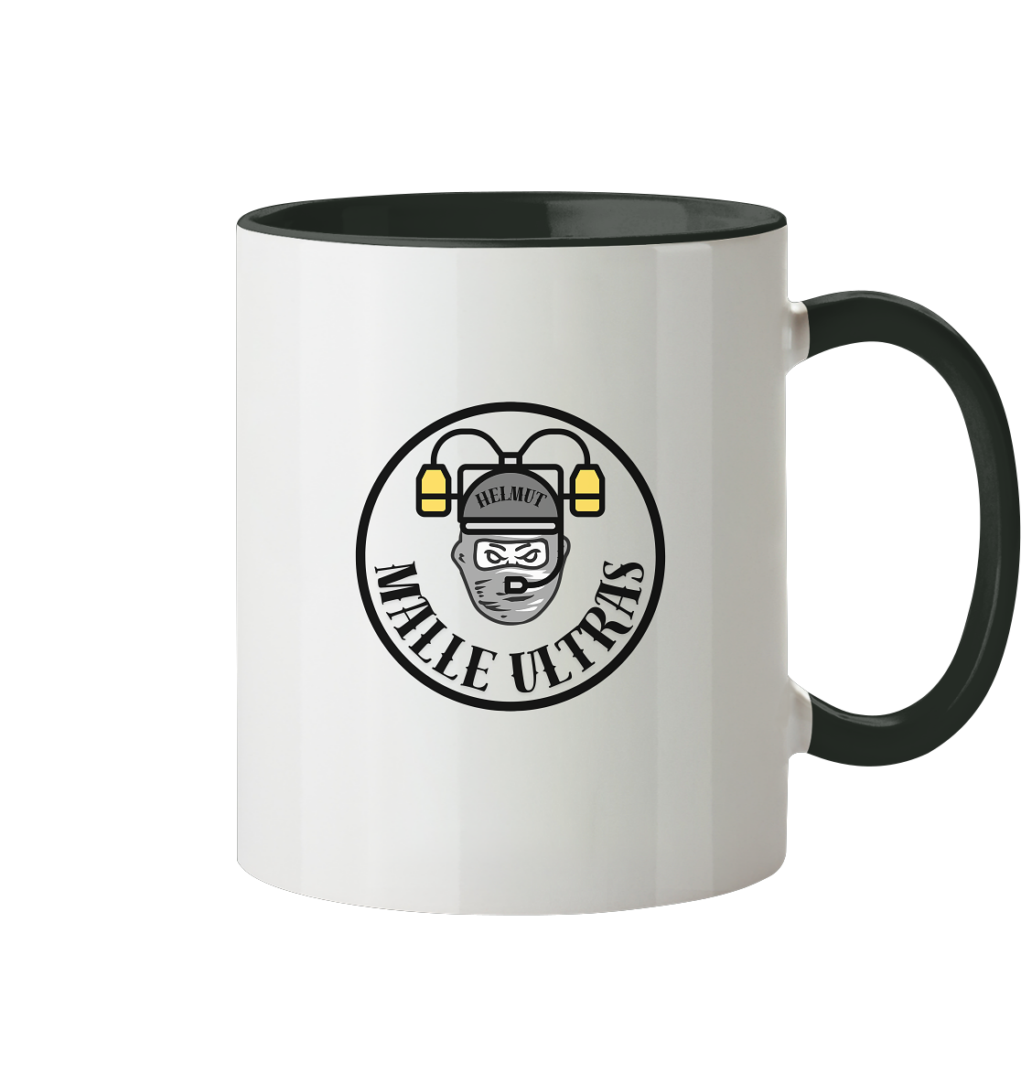 Malle Ultras - Tasse zweifarbig