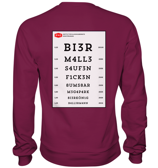 Sehtafel Malle - Basic Sweatshirt