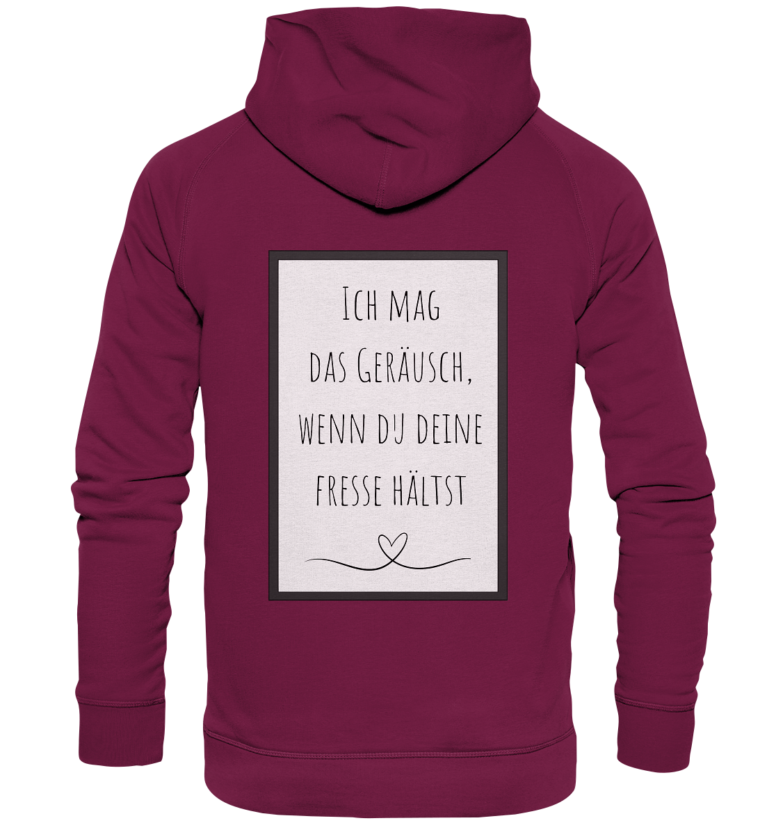Ich mag das Geräusch  - Basic Unisex Hoodie