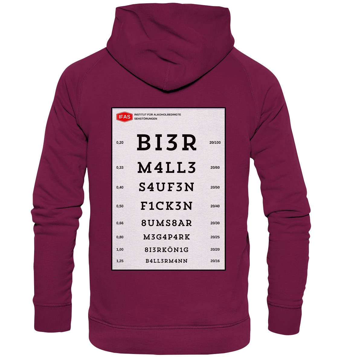 Sehtafel Malle - Basic Unisex Hoodie