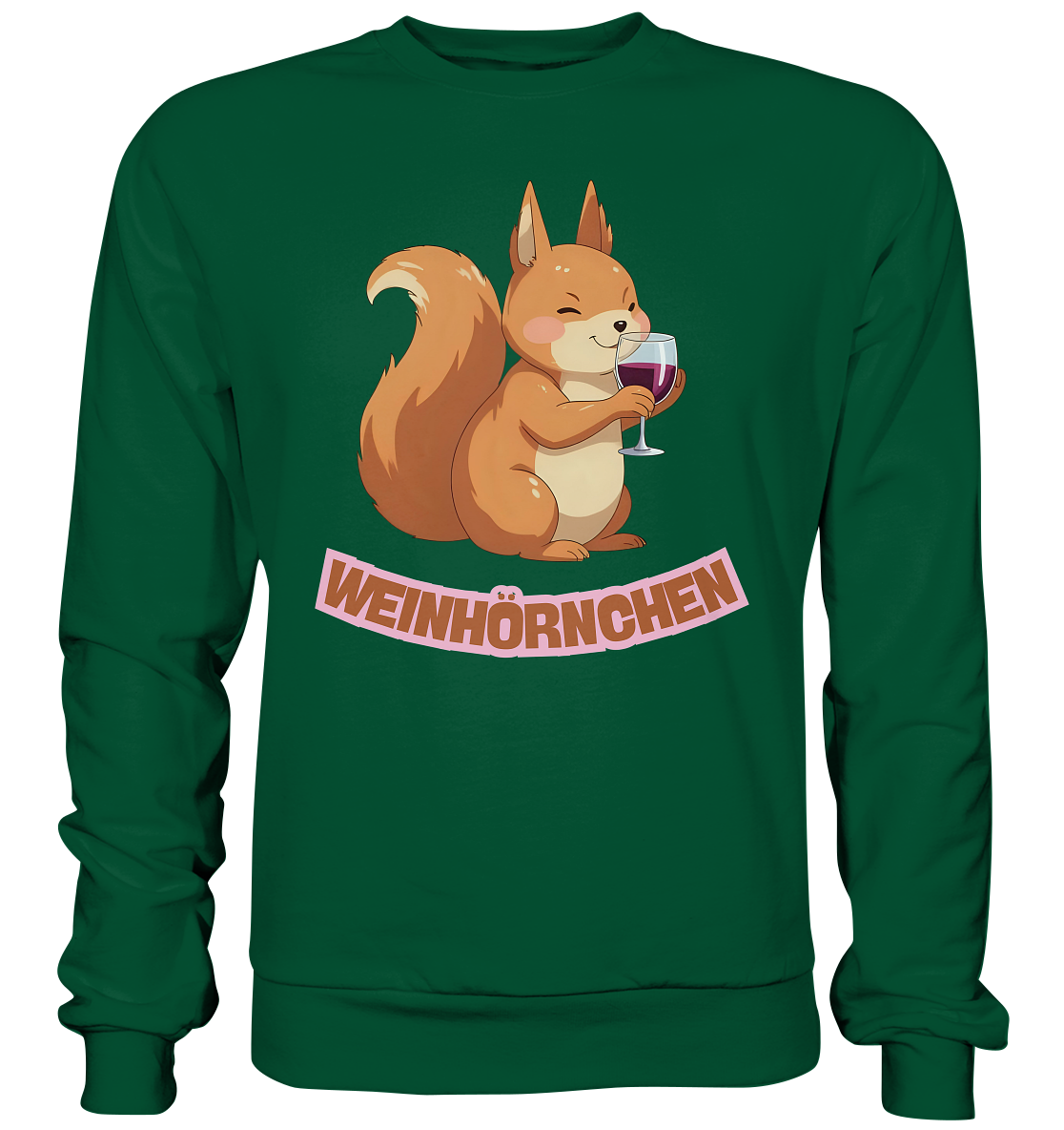 Weinhörnchen - Basic Sweatshirt