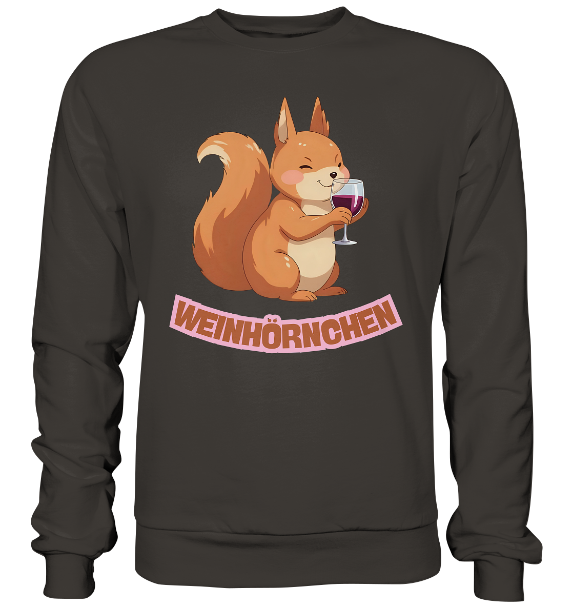 Weinhörnchen - Basic Sweatshirt