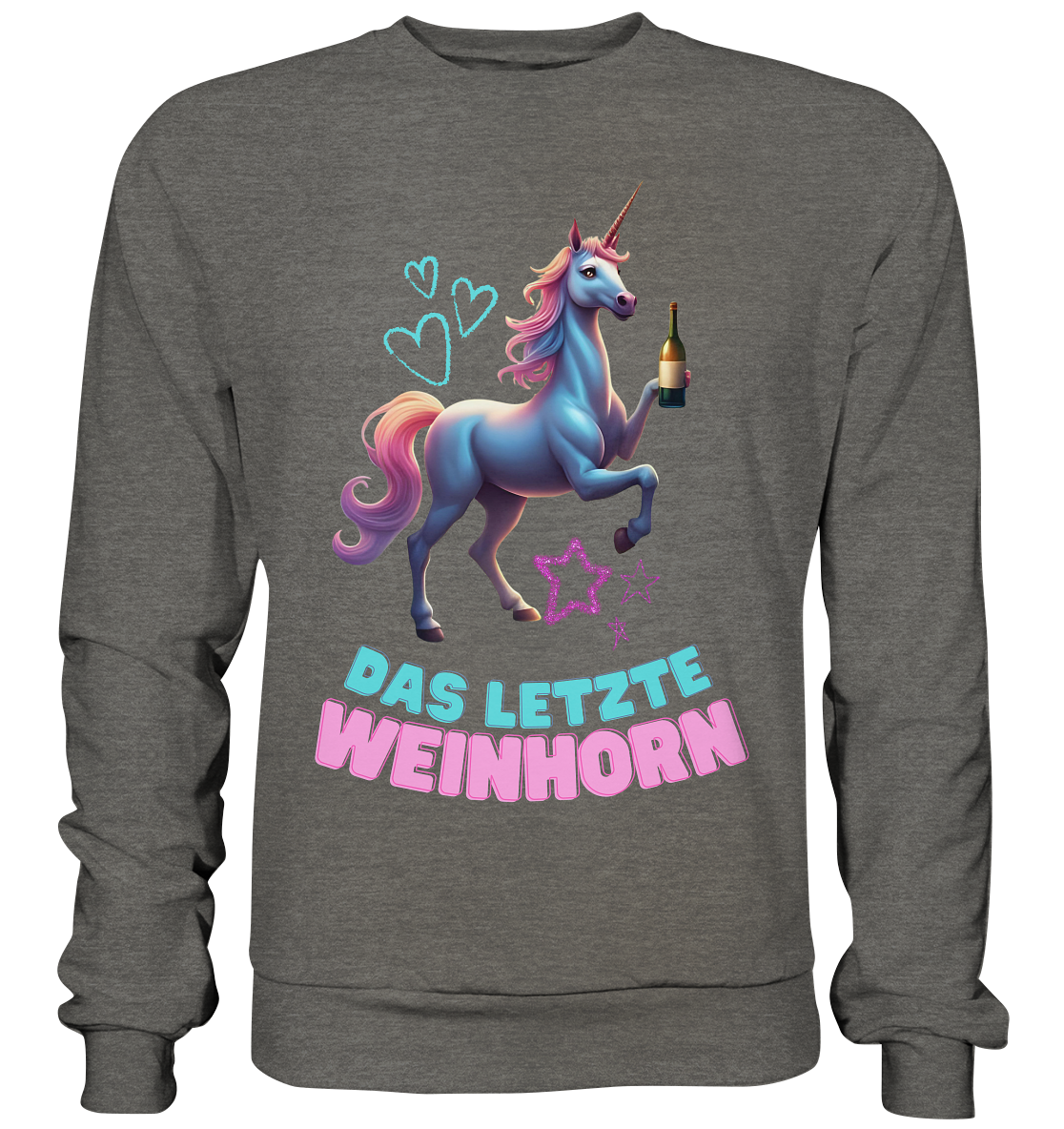 Das letzte Weinhorn - Basic Sweatshirt
