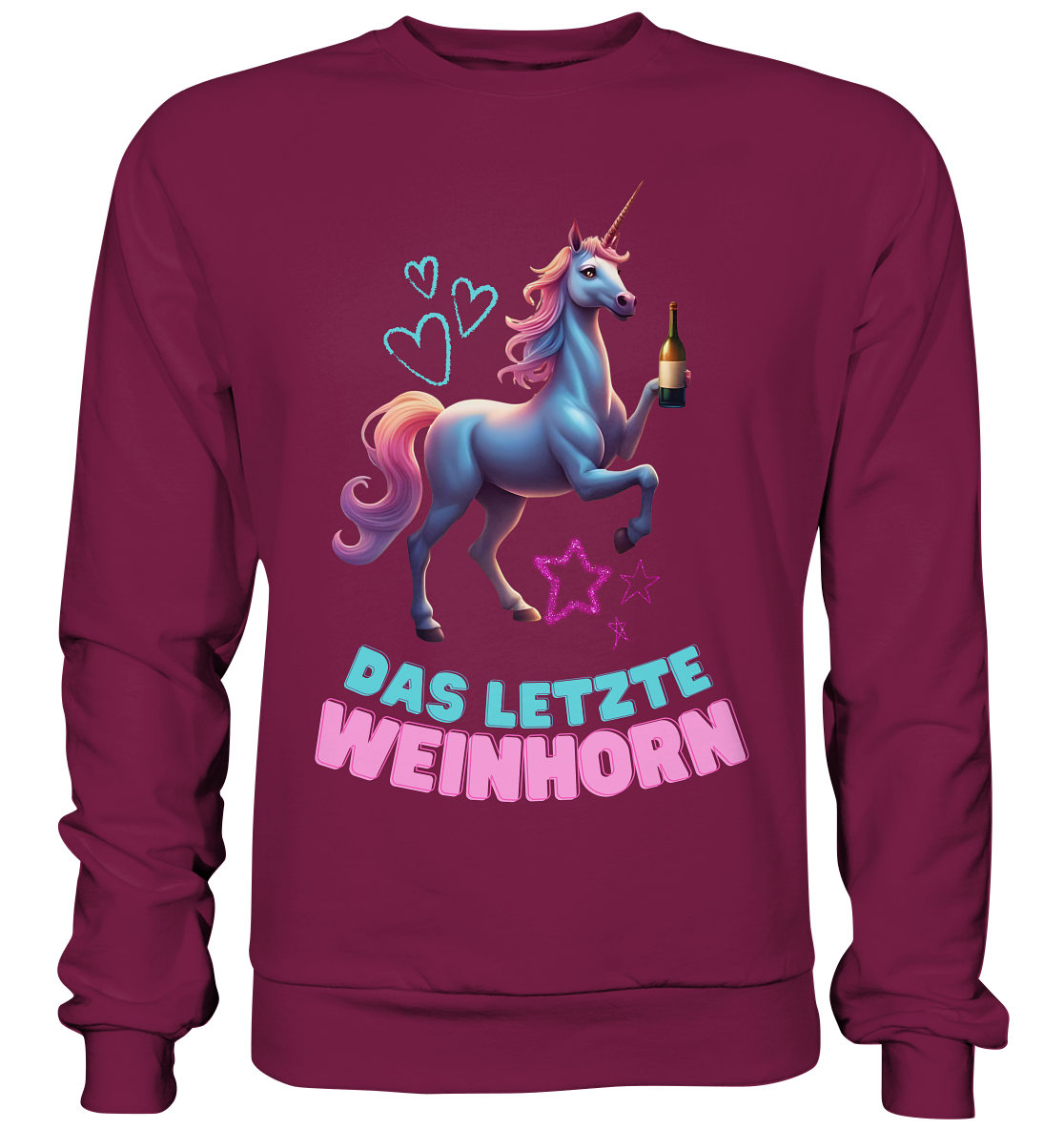 Das letzte Weinhorn - Basic Sweatshirt