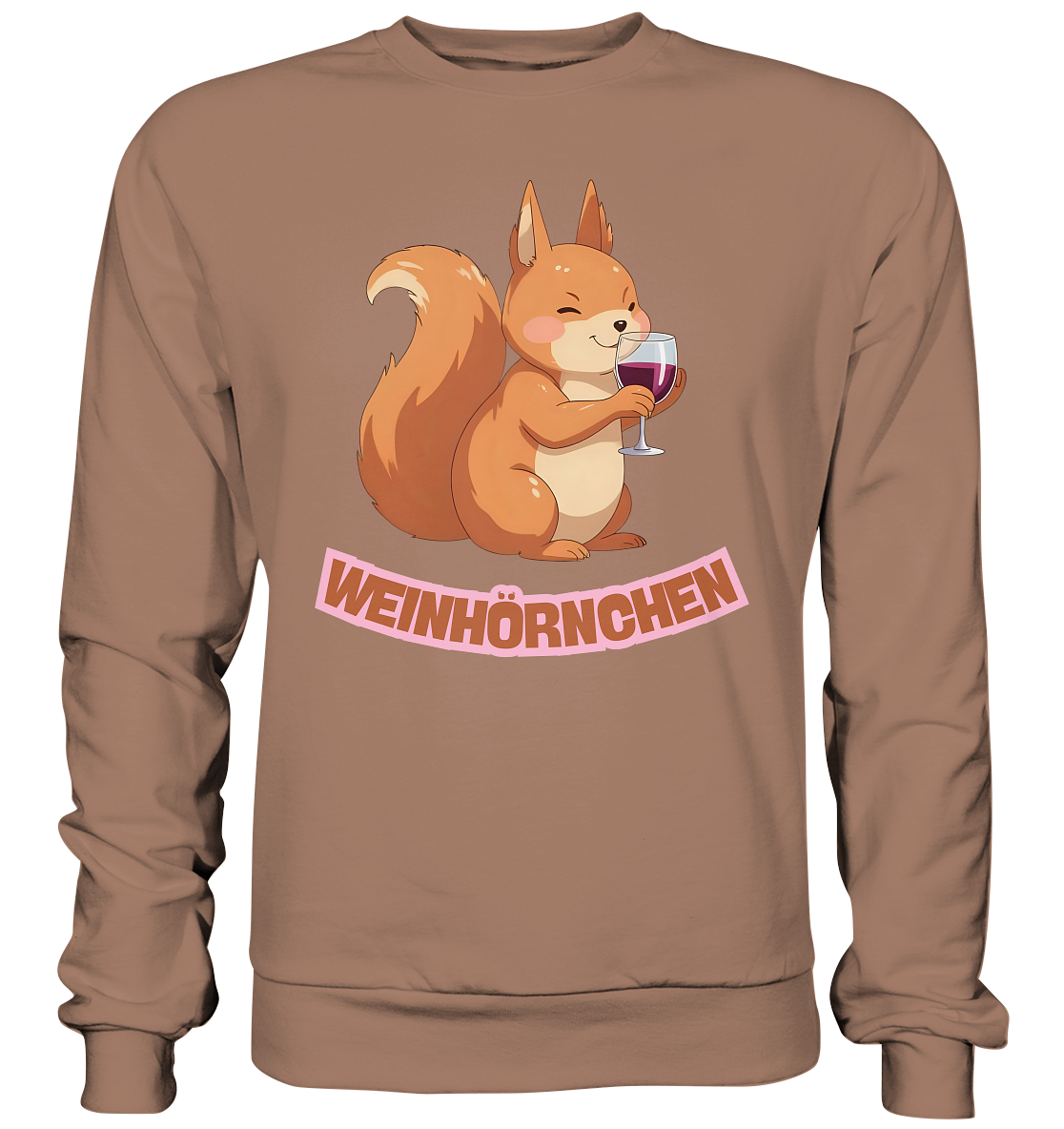 Weinhörnchen - Basic Sweatshirt