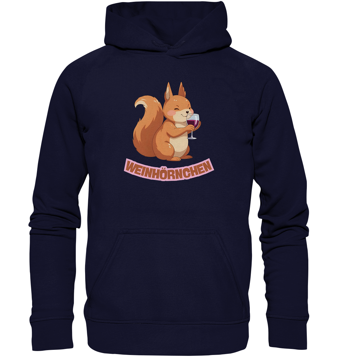 Weinhörnchen - Basic Unisex Hoodie