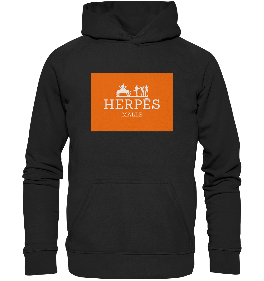 Herpés Malle - Basic Unisex Hoodie