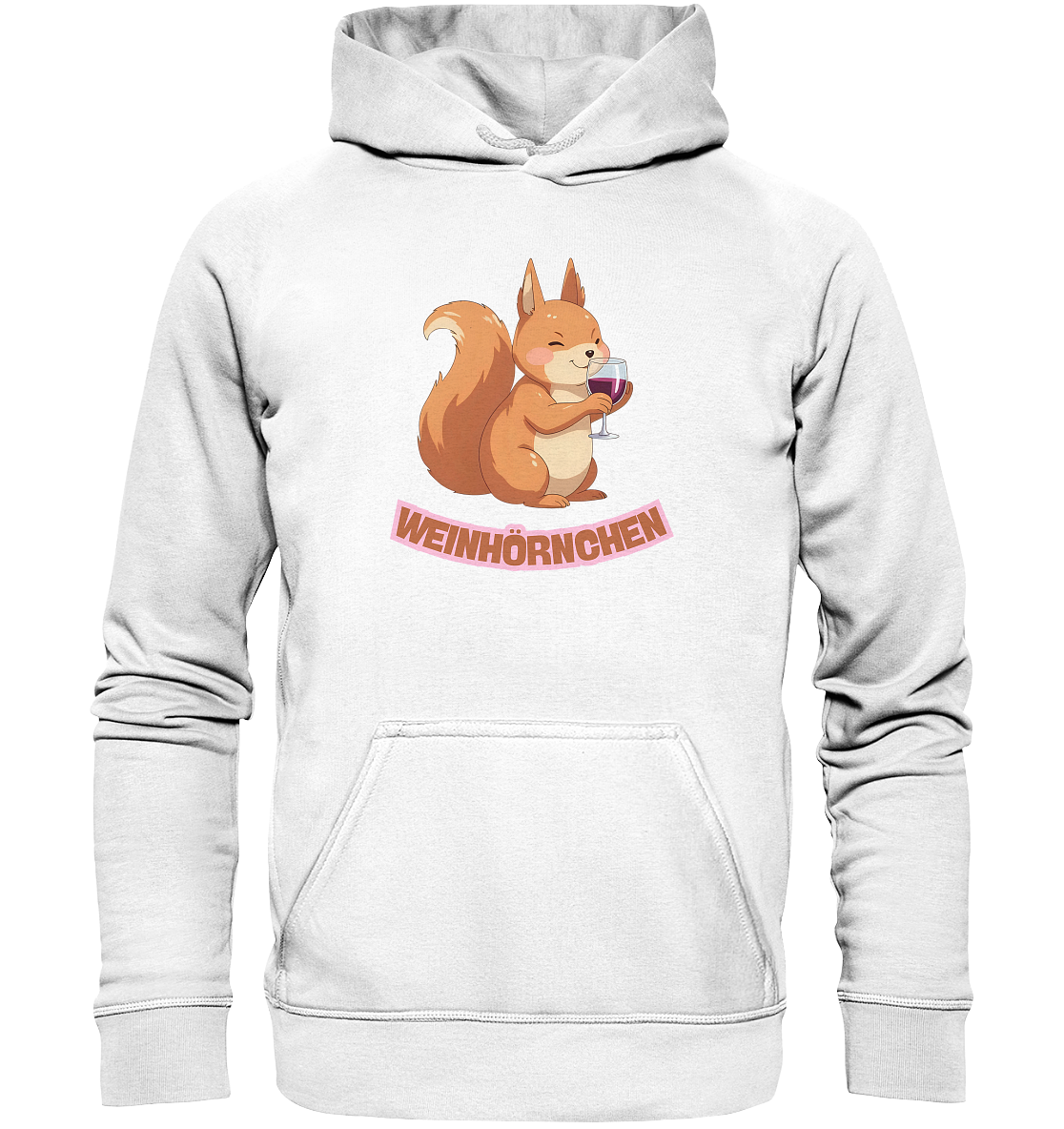 Weinhörnchen - Basic Unisex Hoodie