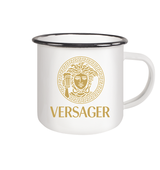 Versager - Emaille Tasse (Black)
