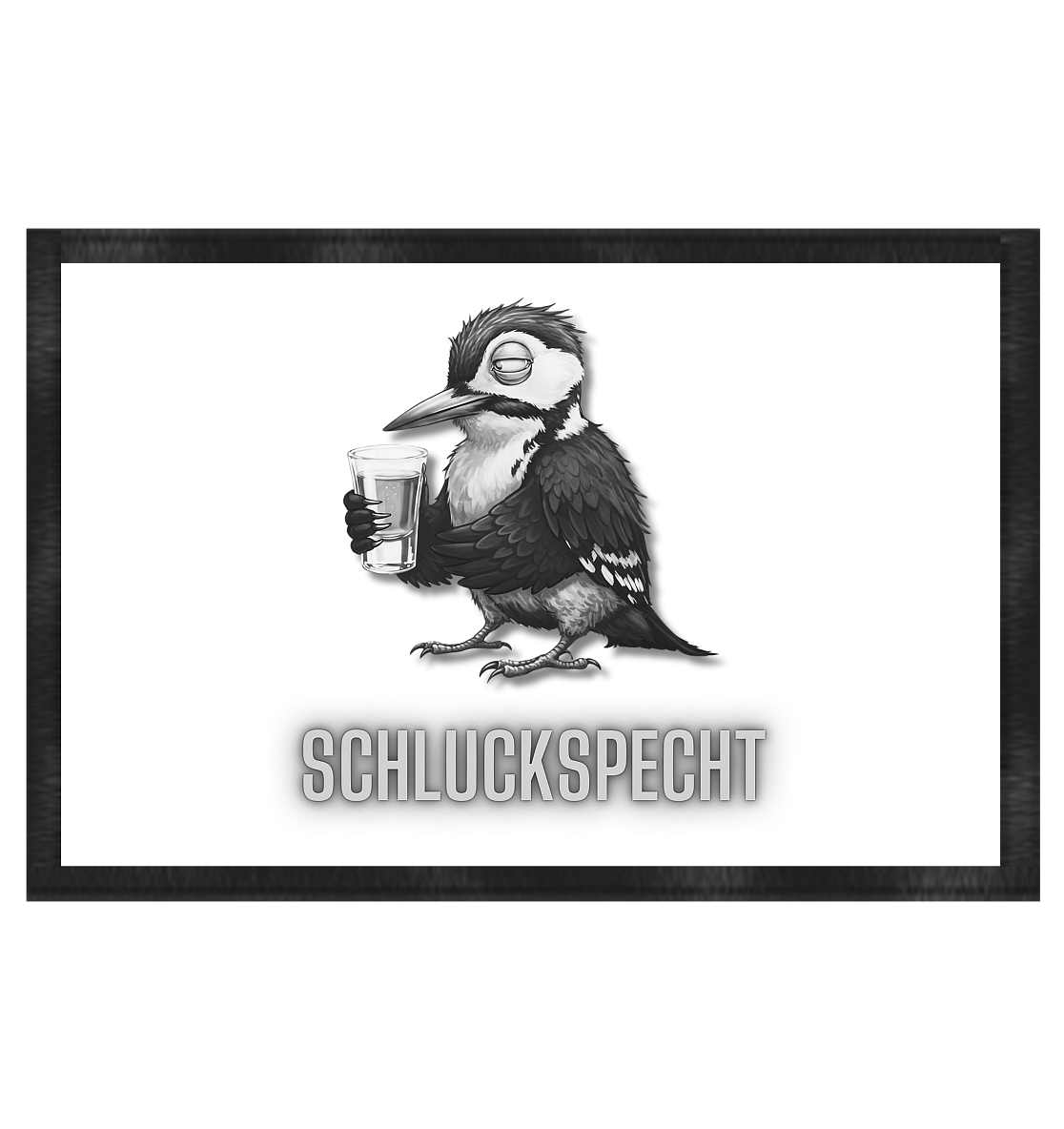 Schluckspecht - Fußmatte 60x40cm