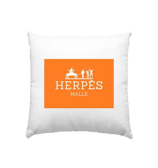 Herpés Malle - Kissen 40x40cm