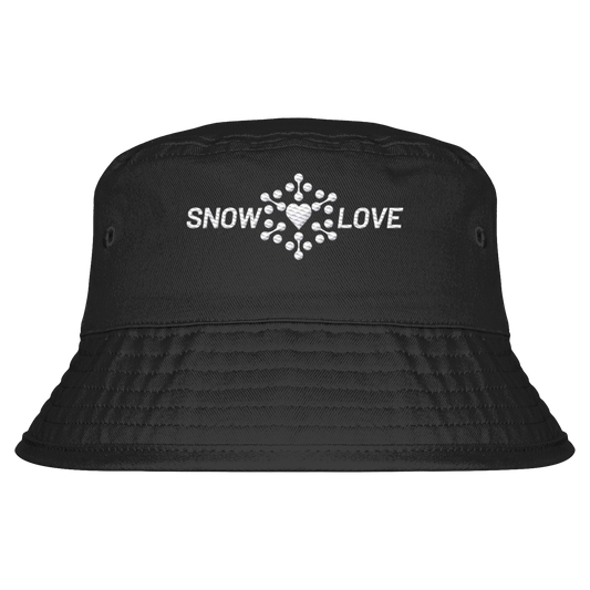 Snowlove - bestickt - Organic Bucket Hat