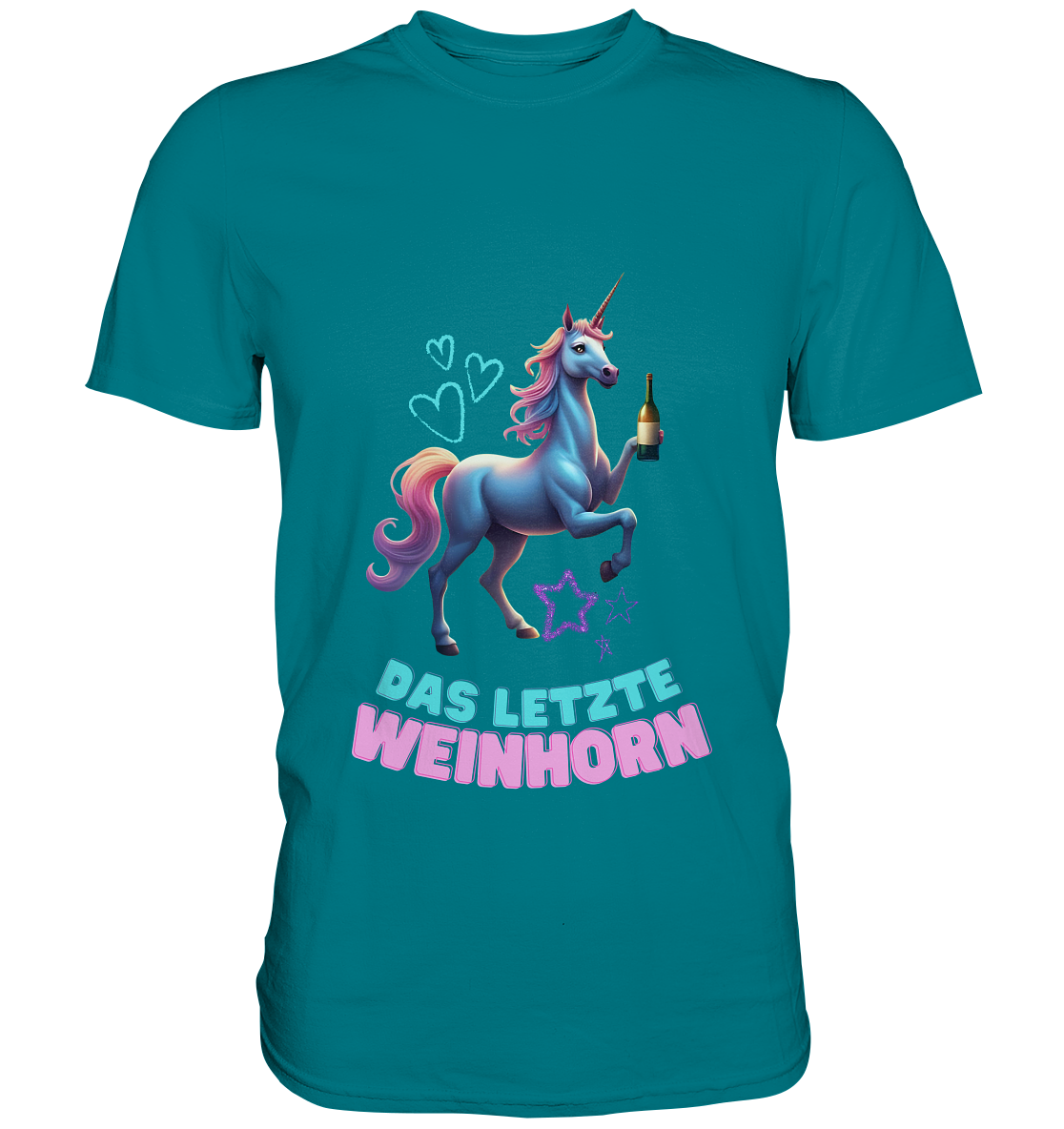 Das letzte Weinhorn - Premium Shirt