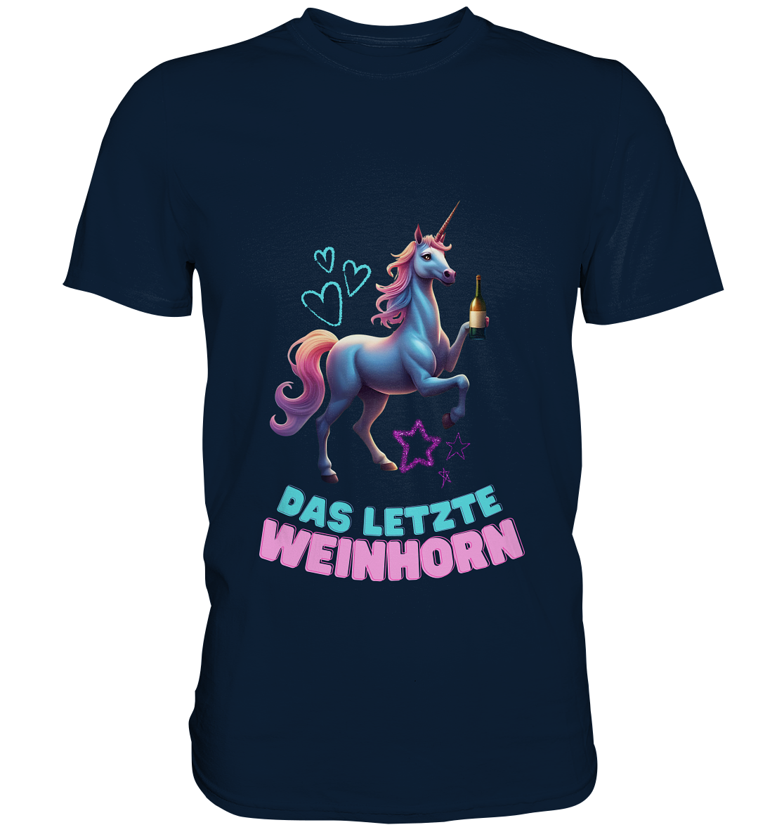 Das letzte Weinhorn - Premium Shirt