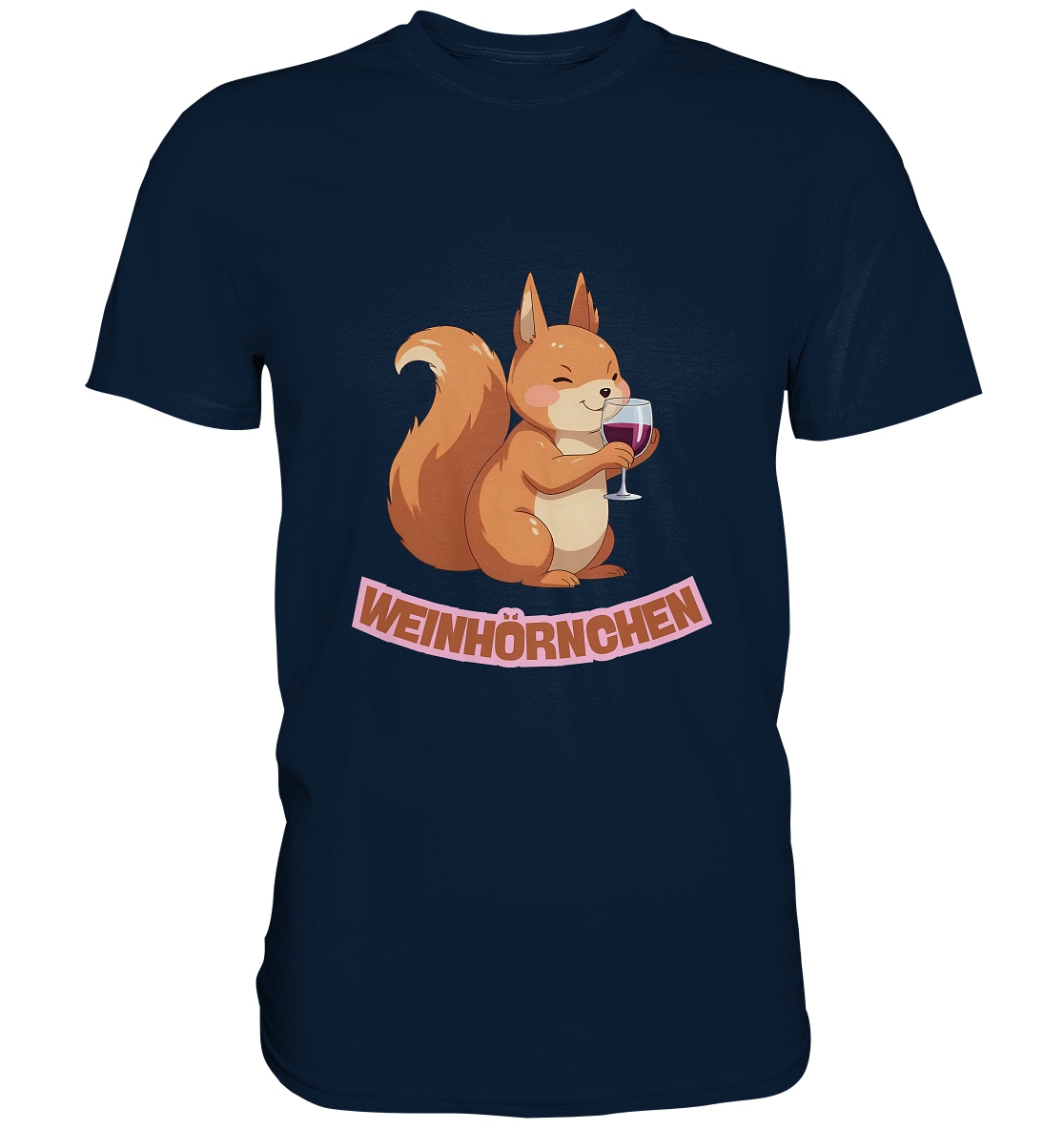 Weinhörnchen - Premium Shirt
