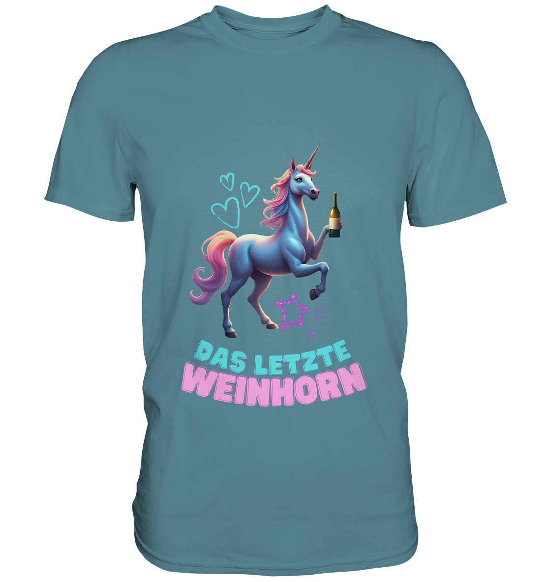 Das letzte Weinhorn - Premium Shirt