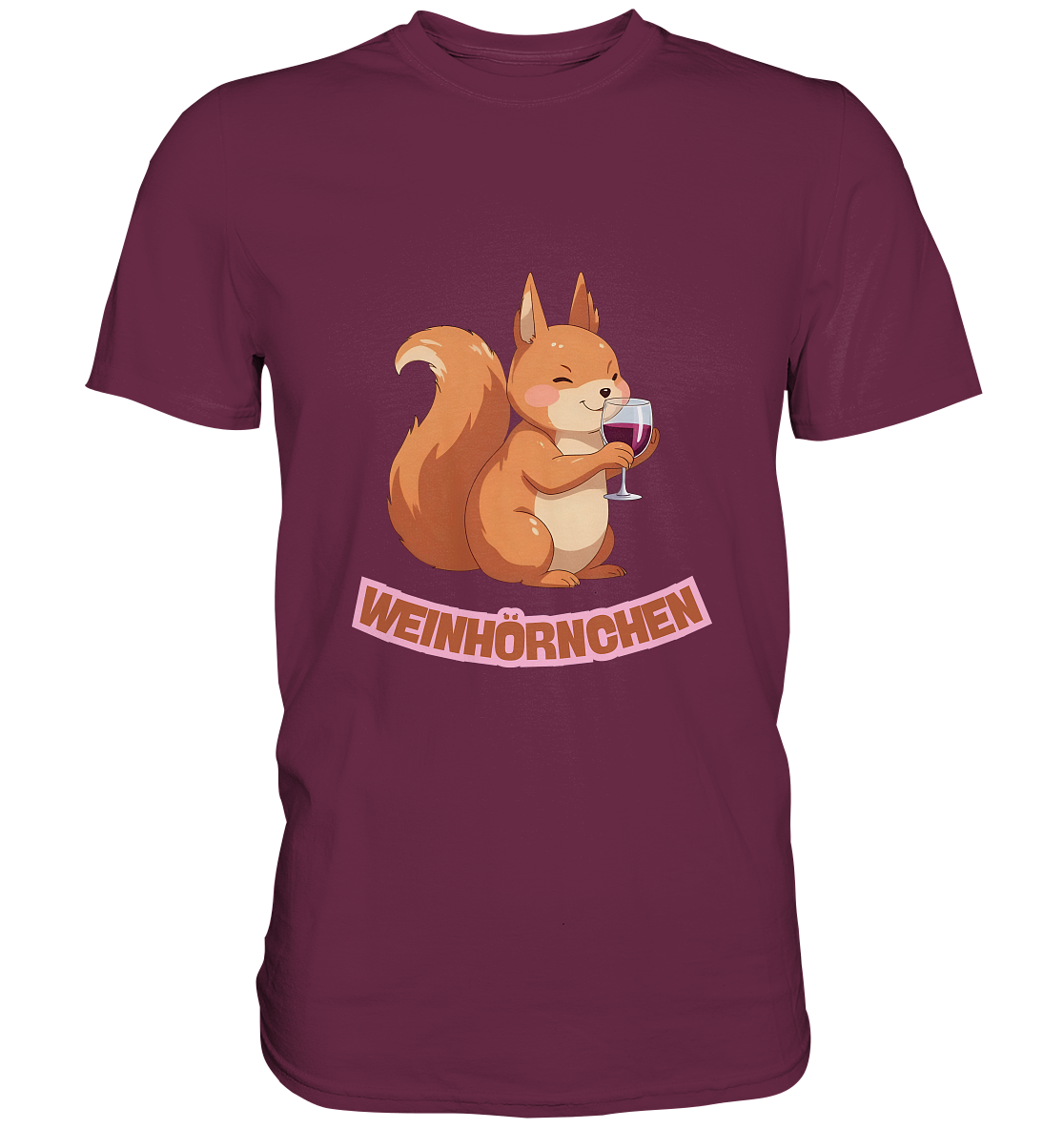 Weinhörnchen - Premium Shirt