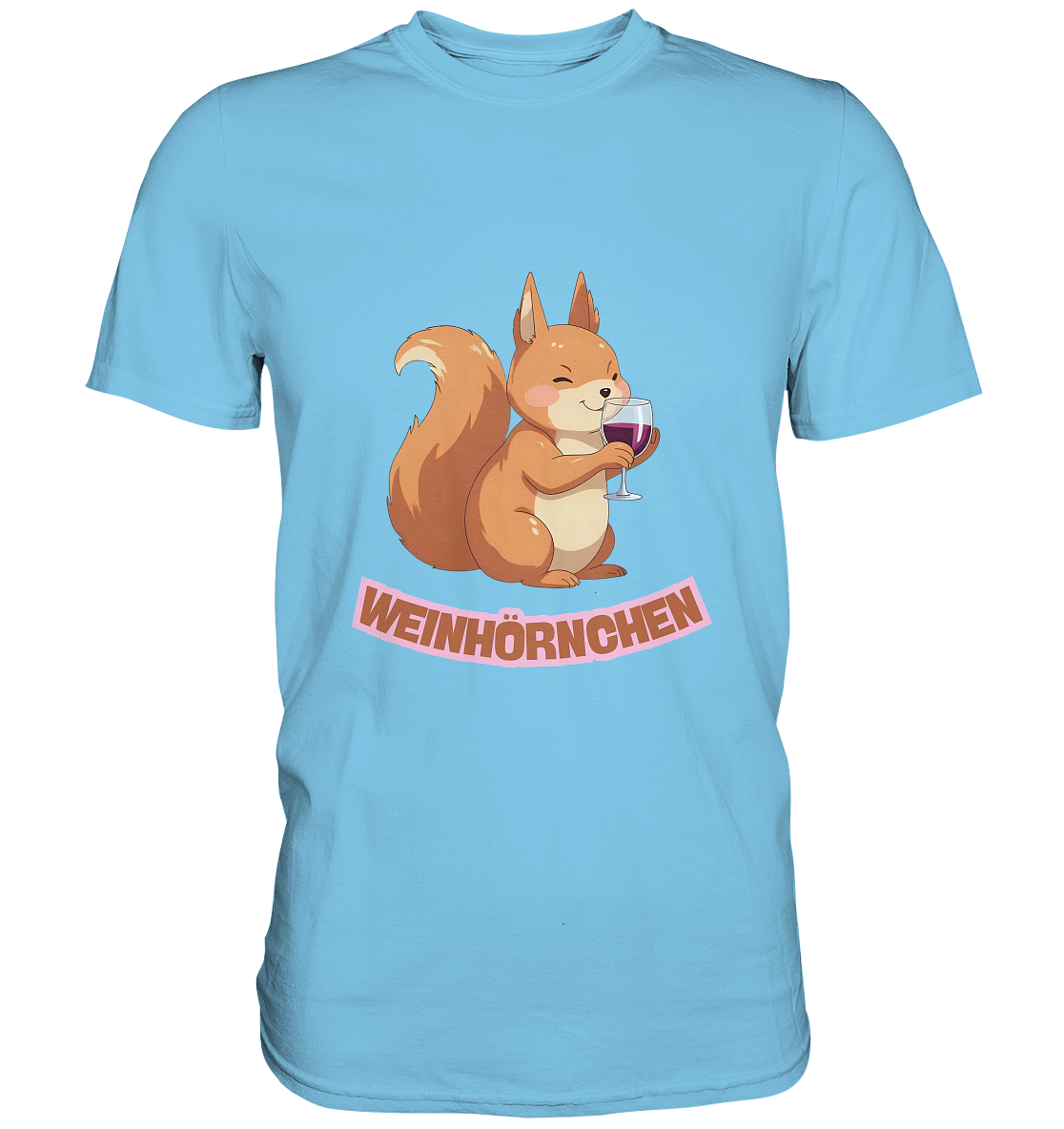 Weinhörnchen - Premium Shirt