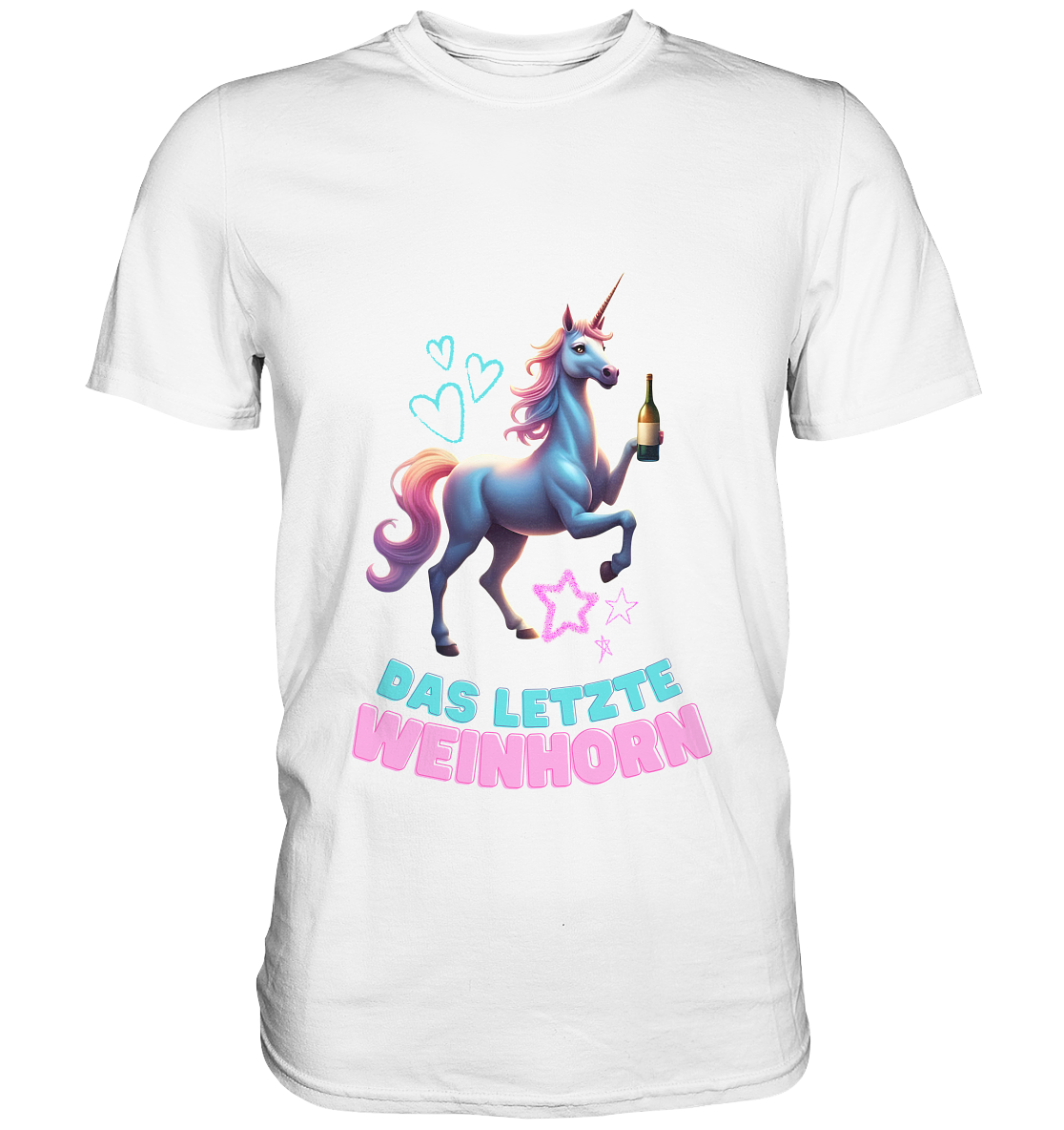 Das letzte Weinhorn - Premium Shirt