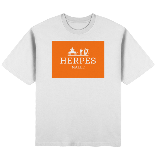 Herpés Malle - Streetwear Oversized T-Shirt
