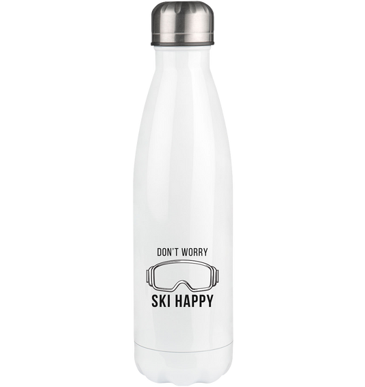 Don't worry SKI happy - Thermoflasche 500ml